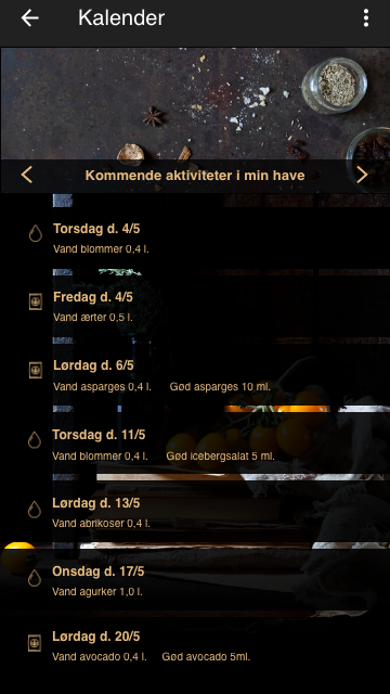kalender – liste